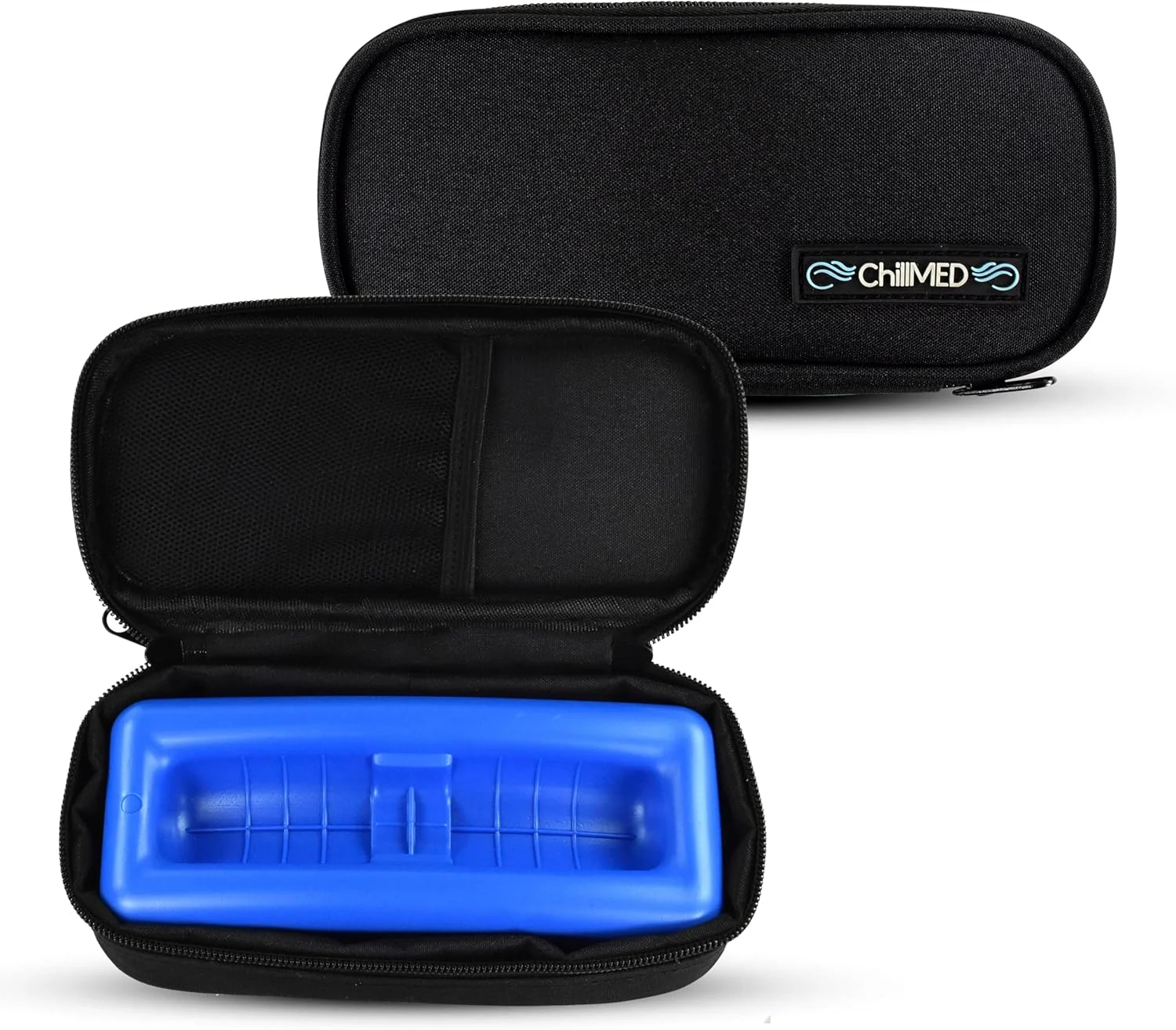 کیف خنک نگهدارنده کوچک - کیف حمل ویال انسولین دیابتی همراه با بسته یخ قابل انجماد مجدد - تا 12 ساعت زمان خنک ماندن | برای انسولین و سایر داروها (مشکی) کیف خنک نگهدارنده کوچک - کیف حمل ویال انسولین دیابتی همراه با بسته یخ قابل انجماد مجدد - تا 12 ساعت زمان خنک ماندن | برای انسولین و سایر داروها (مشکی)