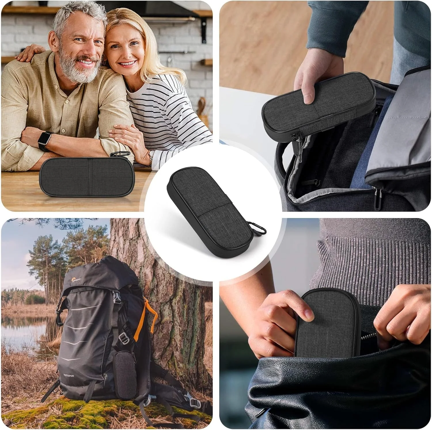 کیف خنک نگهدارنده قلم انسولین، کیف عایق دارویی دیابتی، کیف خنک کننده عایق، برای قلم های انسولین و سایر لوازم دیابتی، جمع و جور برای زندگی روزمره و سفرها (مشکی) کیف خنک نگهدارنده قلم انسولین، کیف عایق دارویی دیابتی، کیف خنک کننده عایق، برای قلم های انسولین و سایر لوازم دیابتی، جمع و جور برای زندگی روزمره و سفرها (مشکی)