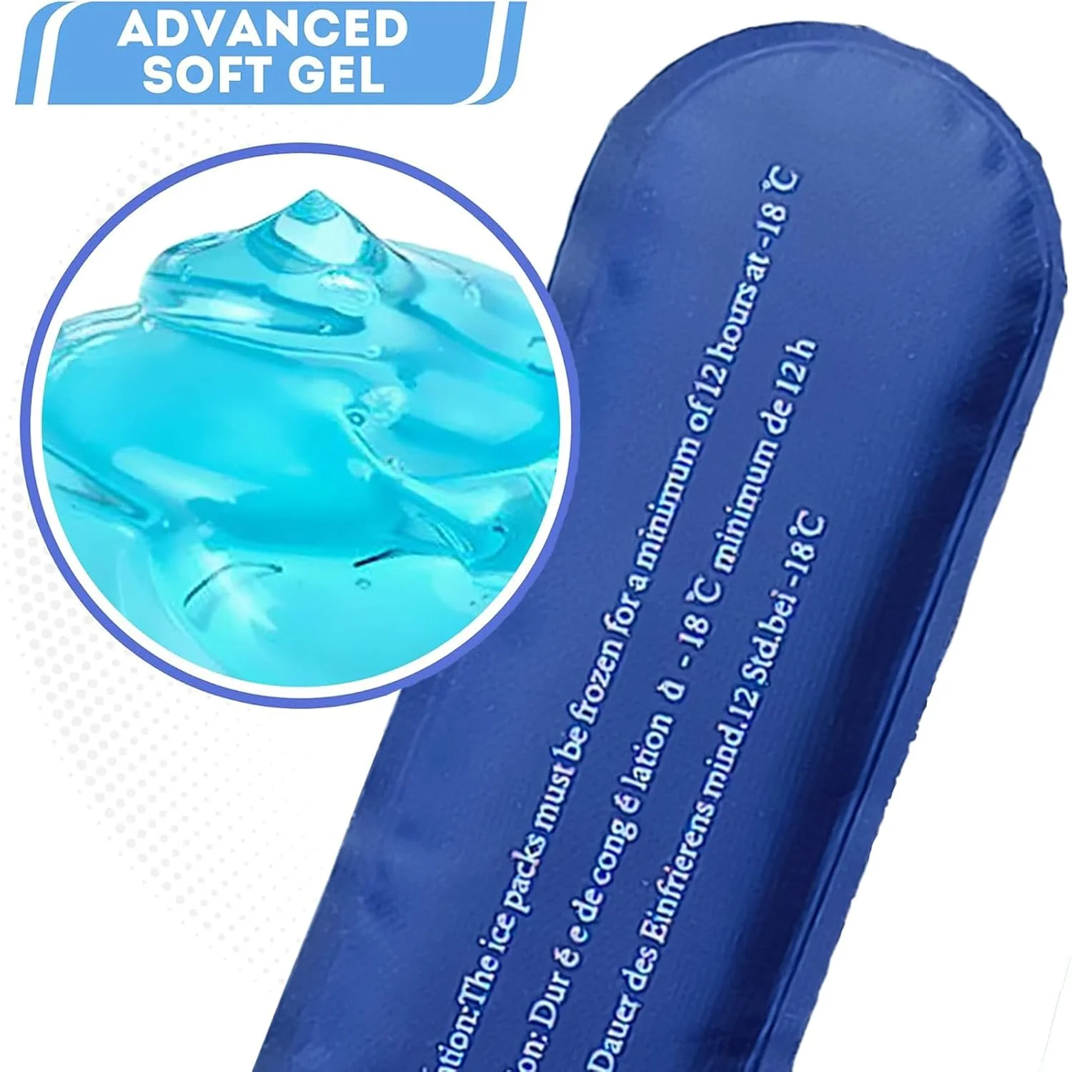 کیسه یخ سفری خنک کننده انسولین Drasry، بسته های یخ کوچک مناسب برای اکثر کیف های مسافرتی عایق دار دارو (4 عدد) کیسه یخ سفری خنک کننده انسولین Drasry، بسته های یخ کوچک مناسب برای اکثر کیف های مسافرتی عایق دار دارو (4 عدد)