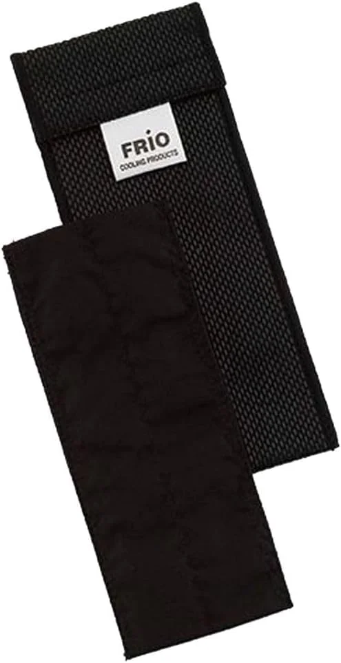 کیف خنک نگهدارنده انفرادی FRIO - کیف مسافرتی خنک کننده انسولین، بدون نیاز به یخ، کیف مسافرتی سبک و جمع و جور برای انسولین و دارو، دارو را در حین سفر بیش از 45 ساعت خنک نگه می دارد، مشکی