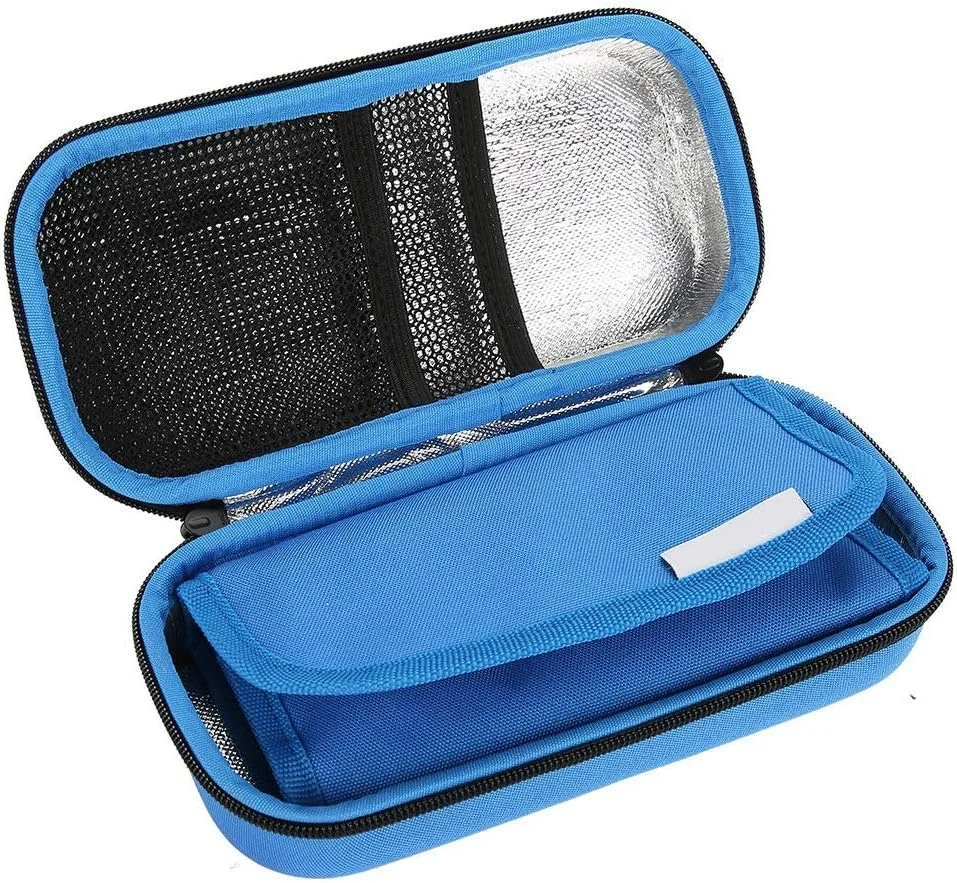 کیف انسولین - کیف خنک نگهدارنده انسولین، محافظ خنک کننده، کیف جیبی مسافرتی دیابتی (2 رنگ) (رنگ: آبی) کیف انسولین - کیف خنک نگهدارنده انسولین، محافظ خنک کننده، کیف جیبی مسافرتی دیابتی (2 رنگ) (رنگ: آبی)