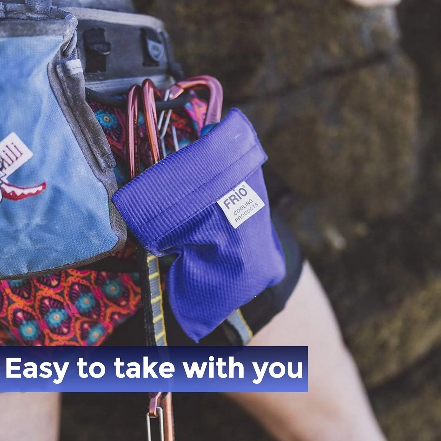 کیف خنک کننده انسولین FRIO، خنک کننده تبخیری دارو قابل استفاده مجدد - کیف پول خیلی بزرگ FBA_FRIO_EX-LARGE