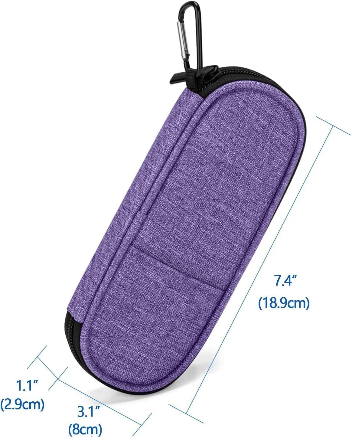 کیف خنک نگهدارنده انسولین، سازمان دهنده داروی دیابتی با 2 بسته یخ برای قلم های انسولین و سایر لوازم دیابتی، بنفش کیف خنک نگهدارنده انسولین، سازمان دهنده داروی دیابتی با 2 بسته یخ برای قلم های انسولین و سایر لوازم دیابتی، بنفش