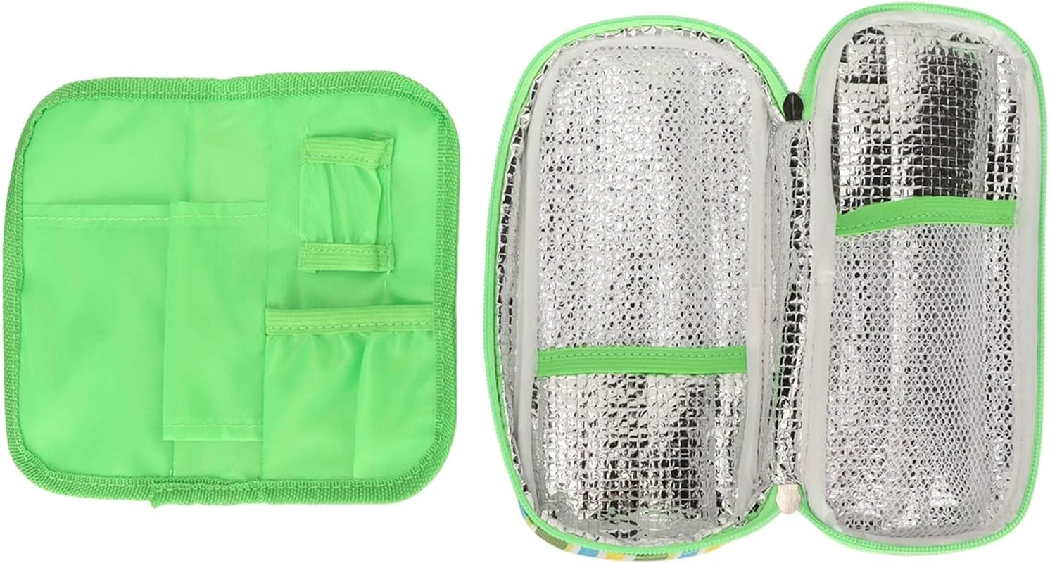 کیف خنک نگهدارنده انسولین، کیف چند لایه سبک وزن برای حمل و نقل و خنک نگه داشتن انسولین در داخل و خارج از منزل، کیف خنک کننده قابل حمل با طراحی زیپی برای قلم های انسولین کیف خنک نگهدارنده انسولین، کیف چند لایه سبک وزن برای حمل و نقل و خنک نگه داشتن انسولین در داخل و خارج از منزل، کیف خنک کننده قابل حمل با طراحی زیپی برای قلم های انسولین