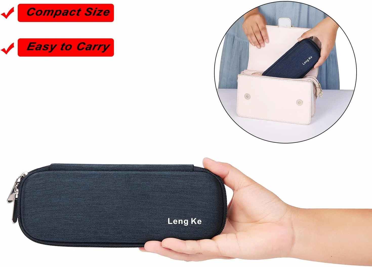 کیف خنک نگهدارنده انسولین مسافرتی فشرده JAKAGO EVA، سبک و بادوام، بستههای کوچک مسافرتی دیابتی برای قلمهای انسولین و سوزنها با 2 بسته یخ (آبی) کیف خنک نگهدارنده انسولین مسافرتی فشرده JAKAGO EVA، سبک و بادوام، بستههای کوچک مسافرتی دیابتی برای قلمهای انسولین و سوزنها با 2 بسته یخ (آبی)