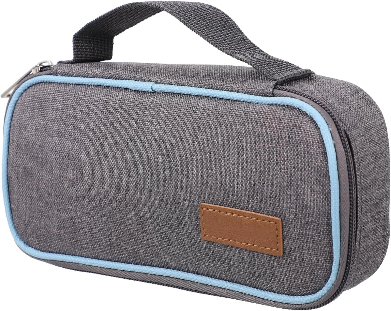 کیف خنک نگهدارنده انسولین Kaiderine، سازمان دهنده داروی دیابتی، کیف خنک کننده عایق بندی شده با 2 بسته یخ و آستر عایق برای سفر (آبی) کیف خنک نگهدارنده انسولین Kaiderine، سازمان دهنده داروی دیابتی، کیف خنک کننده عایق بندی شده با 2 بسته یخ و آستر عایق برای سفر (آبی)