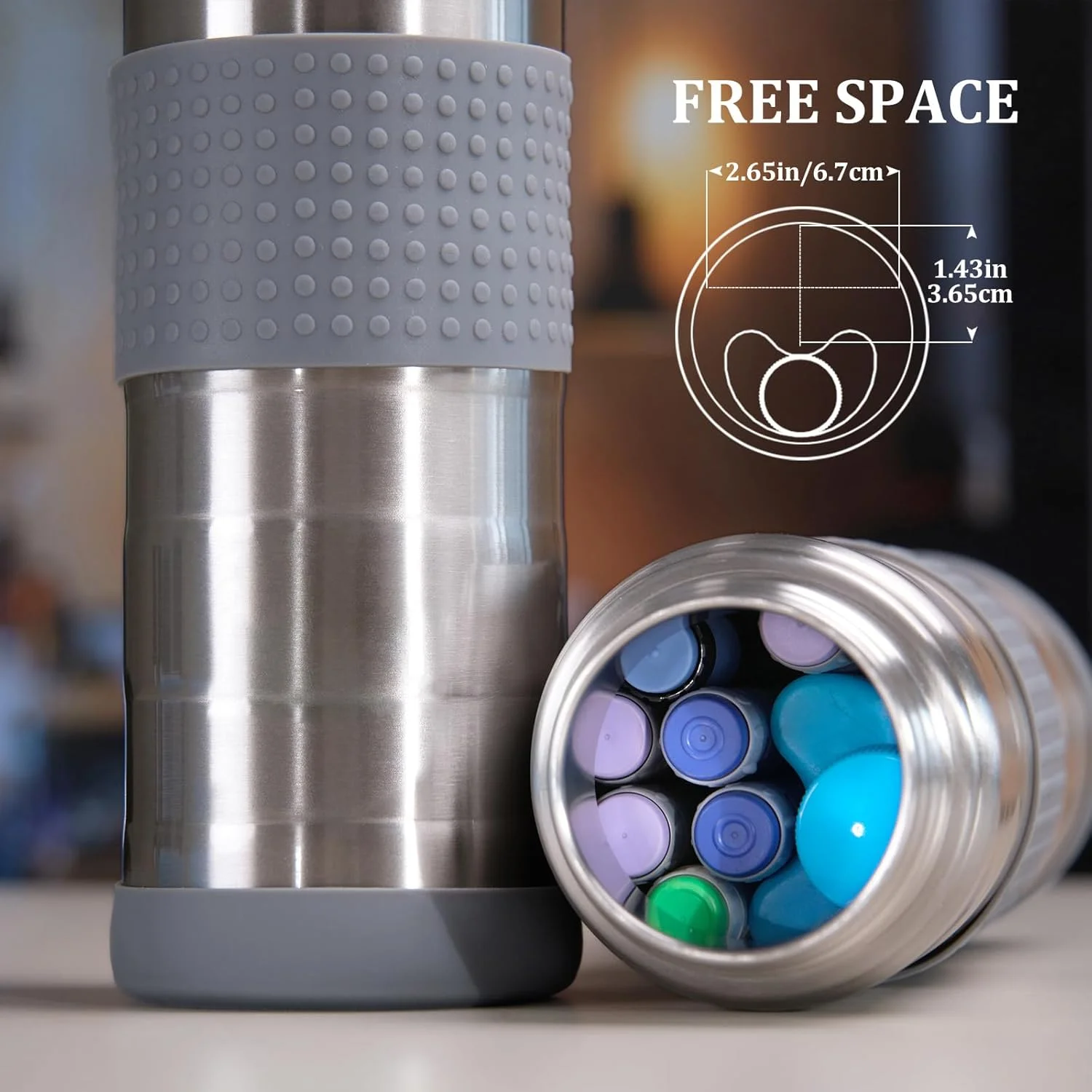 کیف خنک نگهدارنده انسولین KEKHEALTH، مناسب برای ۵ قلم (نقره ای) کیف خنک نگهدارنده انسولین KEKHEALTH، مناسب برای ۵ قلم (نقره ای)