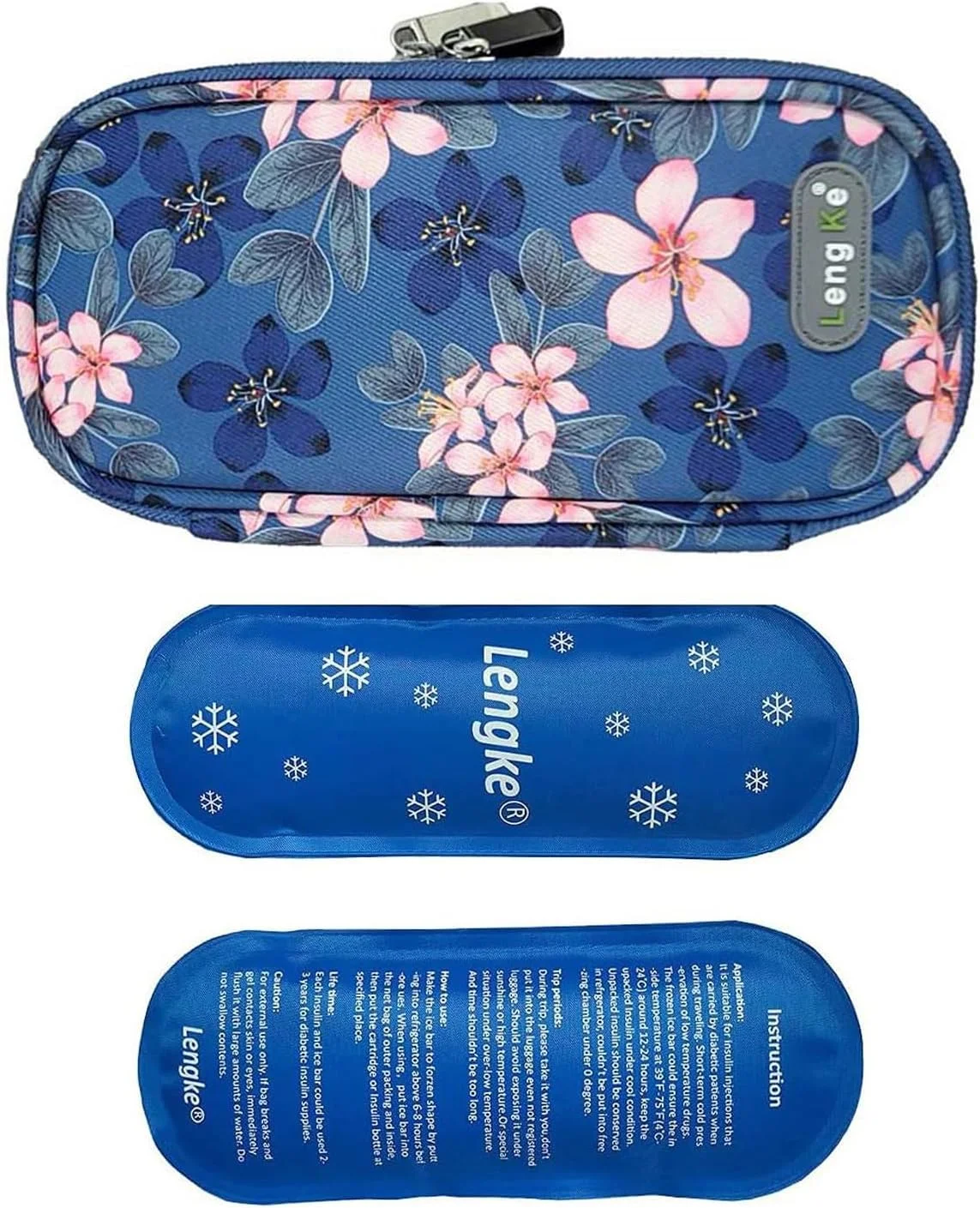 کیف خنک نگهدارنده مسافرتی انسولین، کیف خنک کننده پزشکی دیابت، کیف ایزوترمال انسولین با 2 کیسه یخ برای خنک نگه داشتن دارو کیف خنک نگهدارنده مسافرتی انسولین، کیف خنک کننده پزشکی دیابت، کیف ایزوترمال انسولین با 2 کیسه یخ برای خنک نگه داشتن دارو