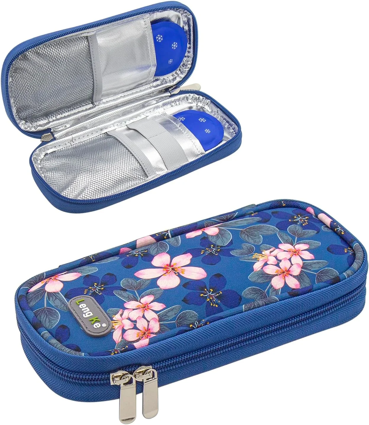 کیف خنک نگهدارنده مسافرتی انسولین، کیف خنک کننده پزشکی دیابت، کیف ایزوترمال انسولین با 2 کیسه یخ برای خنک نگه داشتن دارو کیف خنک نگهدارنده مسافرتی انسولین، کیف خنک کننده پزشکی دیابت، کیف ایزوترمال انسولین با 2 کیسه یخ برای خنک نگه داشتن دارو