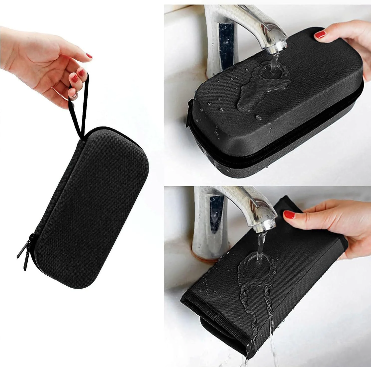 کیف خنک نگهدارنده انسولین، کیف عایق دار قابل حمل برای قلم انسولین و داروهای دیابتی به همراه 3 بسته یخ تایید شده