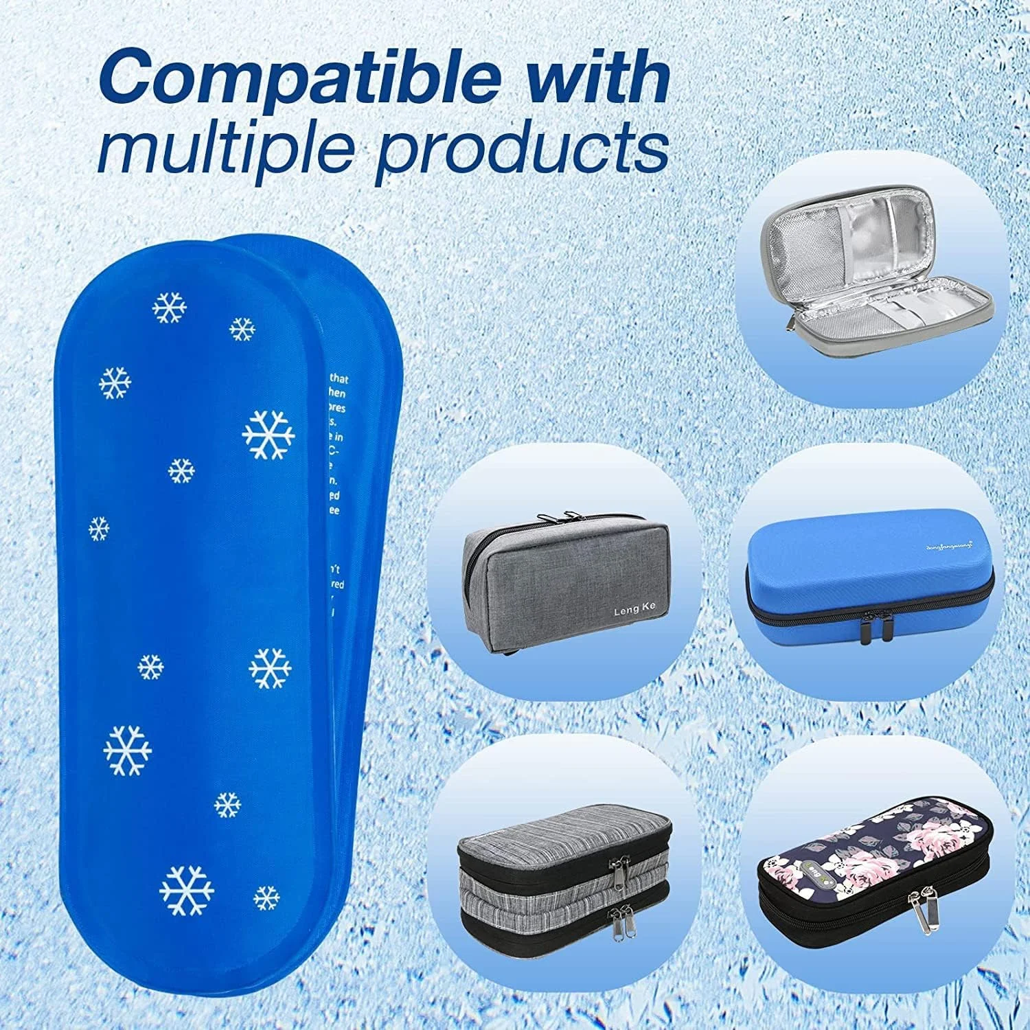 یخدان برای انسولین، 4 عدد یخدان خنککننده قابل استفاده مجدد برای کیف نگهداری خنککننده انسولین دیابتی، یخدانهای مورد تایید TSA برای جعبههای مسافرتی دیابتی، یخدانهای کوچک برای اکثر کیفهای مسافرتی عایقبندی شده دارو یخدان برای انسولین، 4 عدد یخدان خنککننده قابل استفاده مجدد برای کیف نگهداری خنککننده انسولین دیابتی، یخدانهای مورد تایید TSA برای جعبههای مسافرتی دیابتی، یخدانهای کوچک برای اکثر کیفهای مسافرتی عایقبندی شده دارو