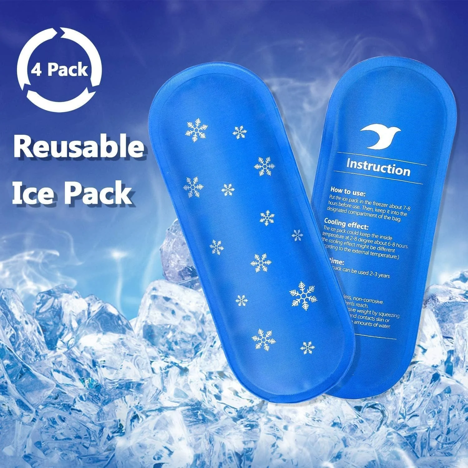 یخدان برای انسولین، 4 عدد یخدان خنککننده قابل استفاده مجدد برای کیف نگهداری خنککننده انسولین دیابتی، یخدانهای مورد تایید TSA برای جعبههای مسافرتی دیابتی، یخدانهای کوچک برای اکثر کیفهای مسافرتی عایقبندی شده دارو یخدان برای انسولین، 4 عدد یخدان خنککننده قابل استفاده مجدد برای کیف نگهداری خنککننده انسولین دیابتی، یخدانهای مورد تایید TSA برای جعبههای مسافرتی دیابتی، یخدانهای کوچک برای اکثر کیفهای مسافرتی عایقبندی شده دارو