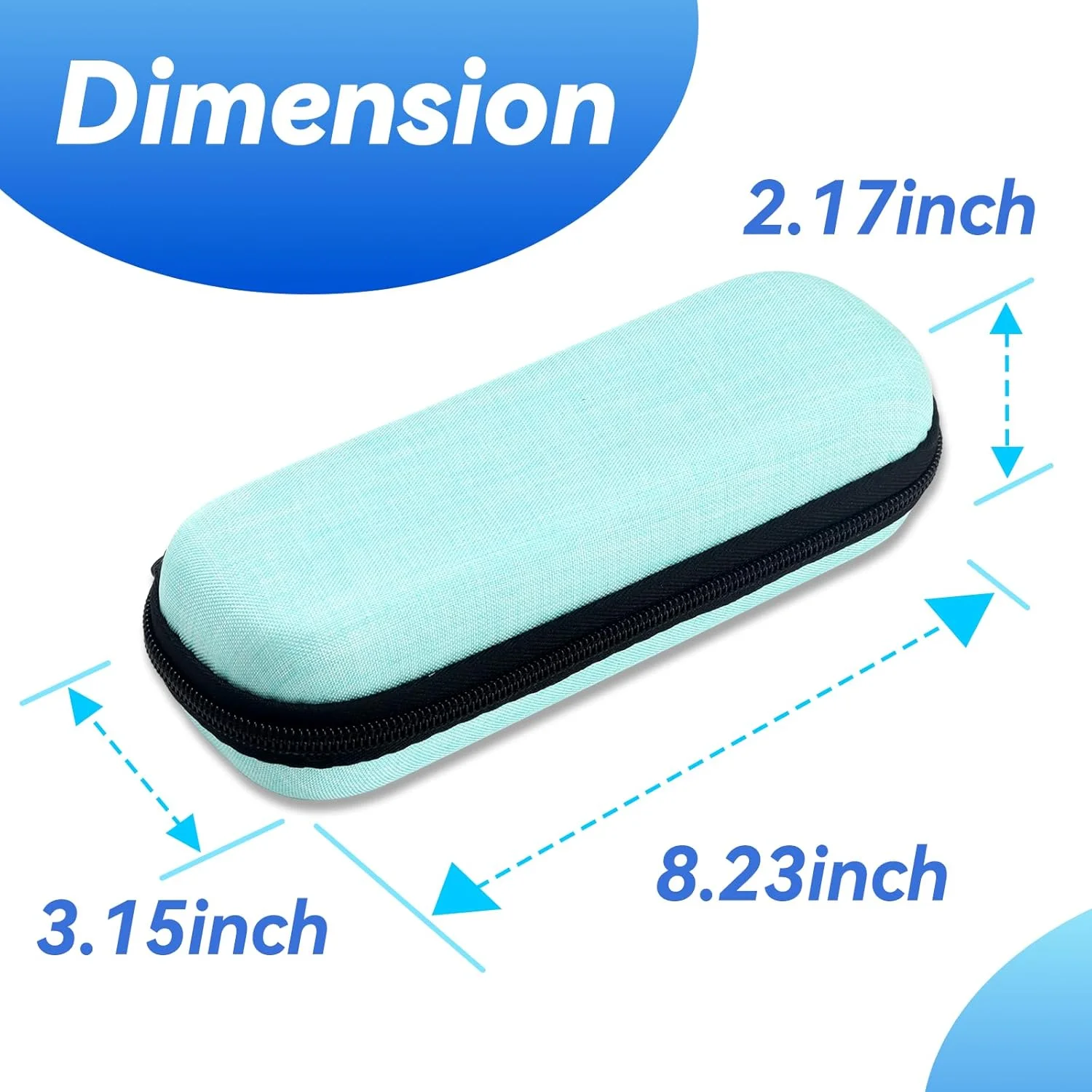 کیف خنک نگهدارنده انسولین مسافرتی با 2 بسته یخ، کیف قابل حمل برای نگهداری دارو و لوازم دیابتی (سبز)