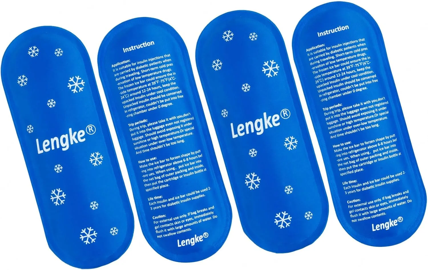 کیسه یخ SUNMON مورد تایید TSA - کیسه یخ خنک کننده انسولین برای داروهای یخچال دار (4 عدد) کیسه یخ SUNMON مورد تایید TSA - کیسه یخ خنک کننده انسولین برای داروهای یخچال دار (4 عدد)