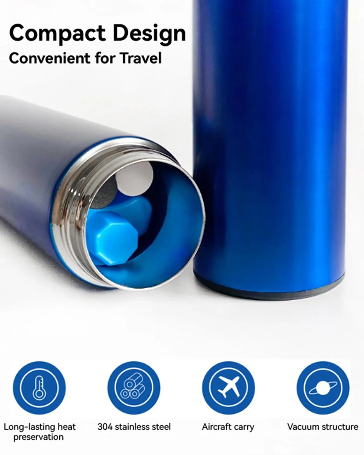 کیف خنک کننده قلم انسولین T Tersely 60H - کیف خنک کننده پزشکی مورد تایید TSA برای 3 قلم با بسته های یخ بیوژل و برچسب های پزشکی