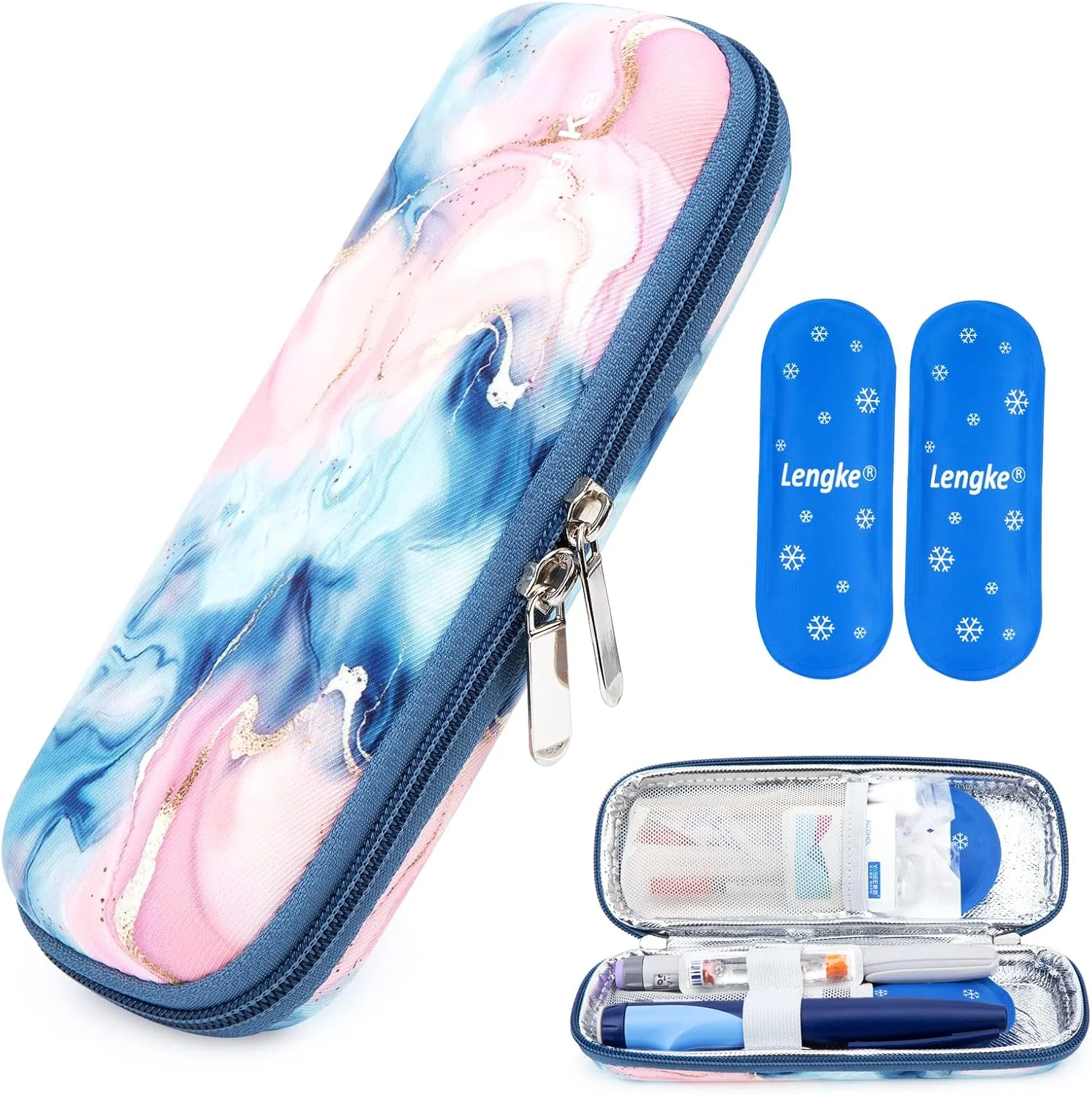 کیف خنک نگهدارنده مسافرتی انسولین - کیف عایق دار برای حمل قلم انسولین کیف خنک نگهدارنده مسافرتی انسولین - کیف عایق دار برای حمل قلم انسولین