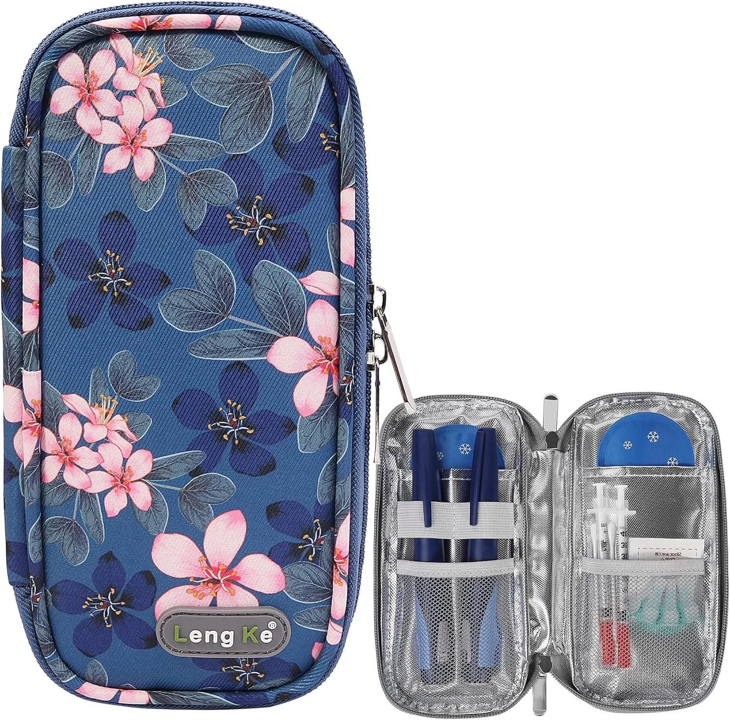 کیف خنک نگهدارنده انسولین آیوانبر، کیف خنک کننده کوچک داروهای دیابتی قابل حمل با 2 بسته یخ ژله ای قابل استفاده مجدد برای قلم های انسولین در سفر و سایر لوازم دیابتی کیف خنک نگهدارنده انسولین آیوانبر، کیف خنک کننده کوچک داروهای دیابتی قابل حمل با 2 بسته یخ ژله ای قابل استفاده مجدد برای قلم های انسولین در سفر و سایر لوازم دیابتی