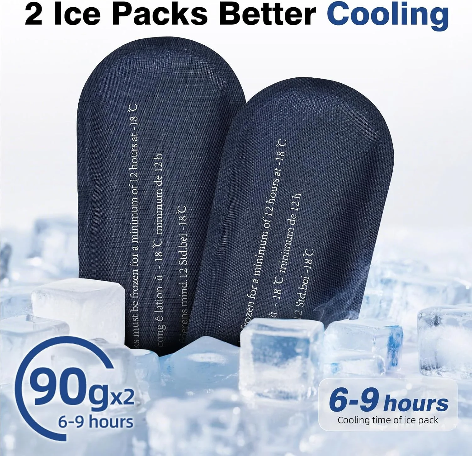 کیف خنک نگهدارنده انسولین Apollo Walker به همراه 2 بسته یخ و آستر عایق (قرمز)