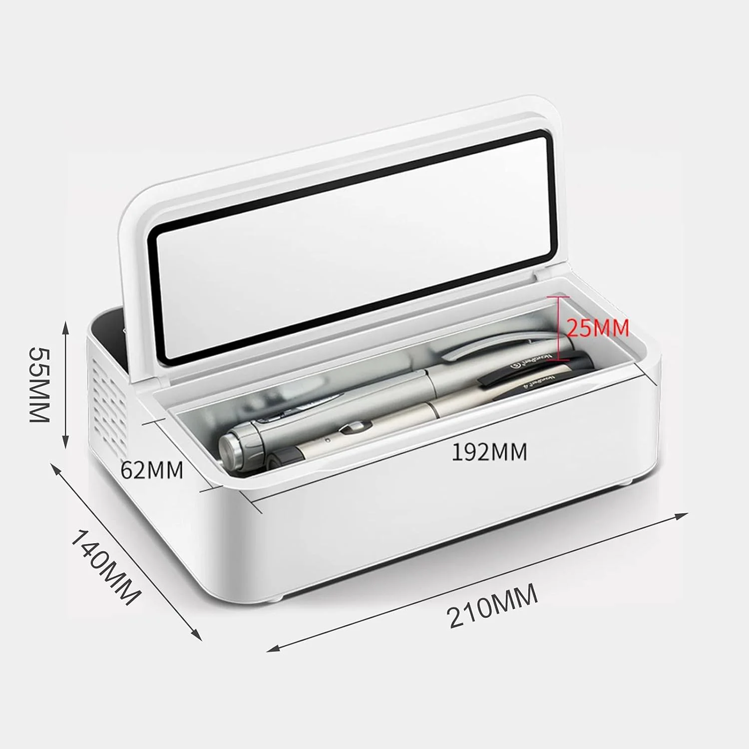 کیف حمل قلم انسولین، کیف خنک کننده قابل حمل برای دیابت، مناسب برای تعویض آسان سوزن ها با هر تزریق برای انسولین، اینترفرون، هورمون رشد، قطره های چشمی کیف حمل قلم انسولین، کیف خنک کننده قابل حمل برای دیابت، مناسب برای تعویض آسان سوزن ها با هر تزریق برای انسولین، اینترفرون، هورمون رشد، قطره های چشمی