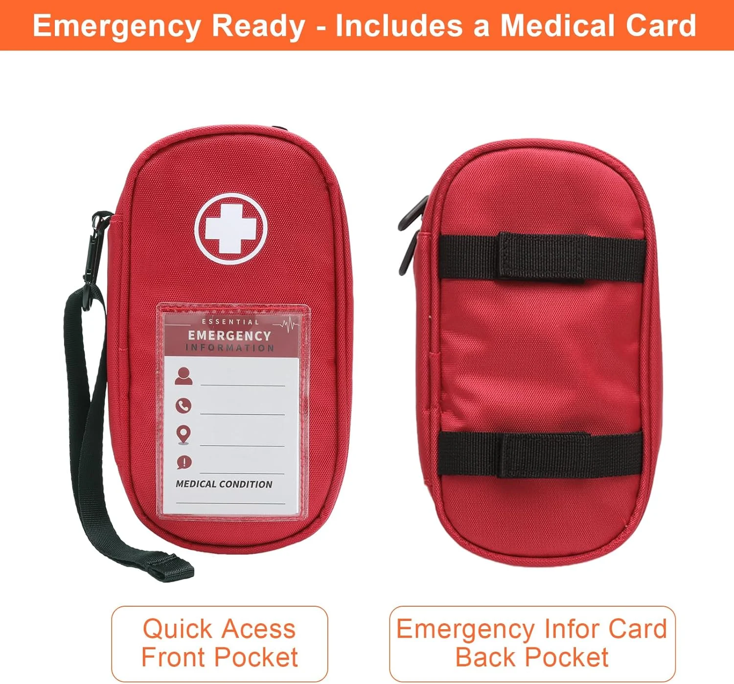 کیف حمل دارویی VOSSOT، کیف اورژانس قابل حمل، سازمان دهنده کیف دارویی عایق، برای دو عدد قلم اپی نفرین، سرنگ انسولین، استنشاقی و وسایل مهم برای داروی آلرژی، قرمز کیف حمل دارویی VOSSOT، کیف اورژانس قابل حمل، سازمان دهنده کیف دارویی عایق، برای دو عدد قلم اپی نفرین، سرنگ انسولین، استنشاقی و وسایل مهم برای داروی آلرژی، قرمز