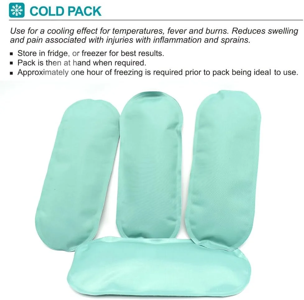 کیسه خنک کننده انسولین با بسته یخ - بسته سرد انسولین برای کیف حمل قلم خنک کننده انسولین، 4 عدد (آبی فیروزه ای) کیسه خنک کننده انسولین با بسته یخ - بسته سرد انسولین برای کیف حمل قلم خنک کننده انسولین، 4 عدد (آبی فیروزه ای)