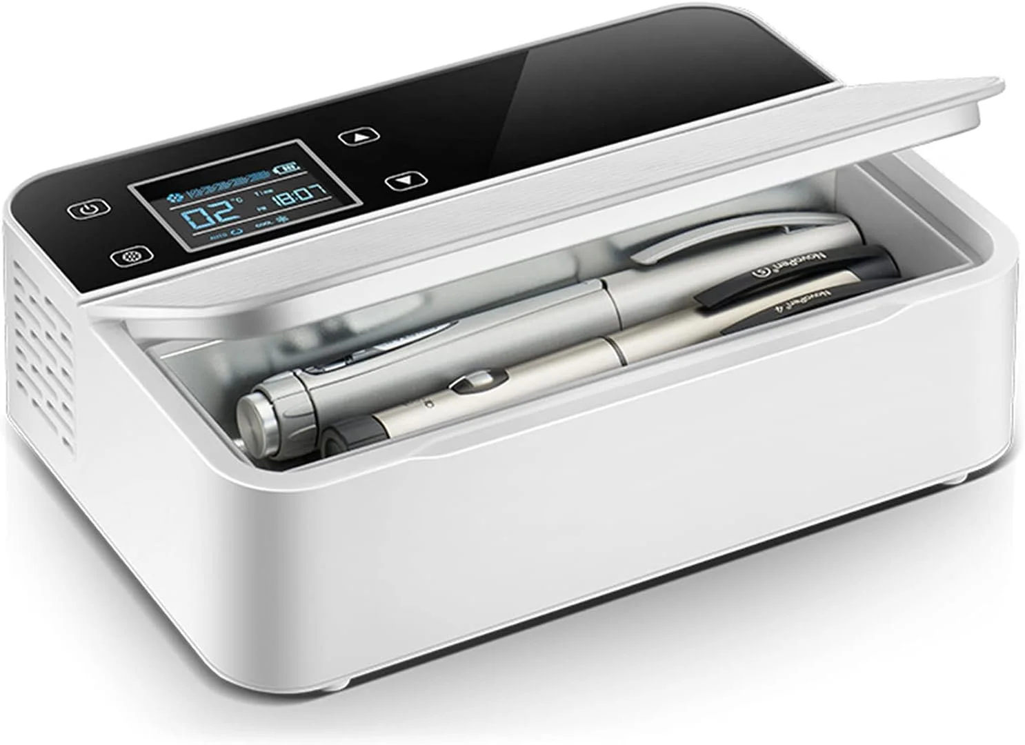 کیف حمل قلم انسولین، کیف خنک کننده پزشکی قابل حمل برای دیابت، مناسب برای تعویض سوزن با هر تزریق برای انسولین، اینترفرون، هورمون رشد، قطره های چشمی کیف حمل قلم انسولین، کیف خنک کننده پزشکی قابل حمل برای دیابت، مناسب برای تعویض سوزن با هر تزریق برای انسولین، اینترفرون، هورمون رشد، قطره های چشمی