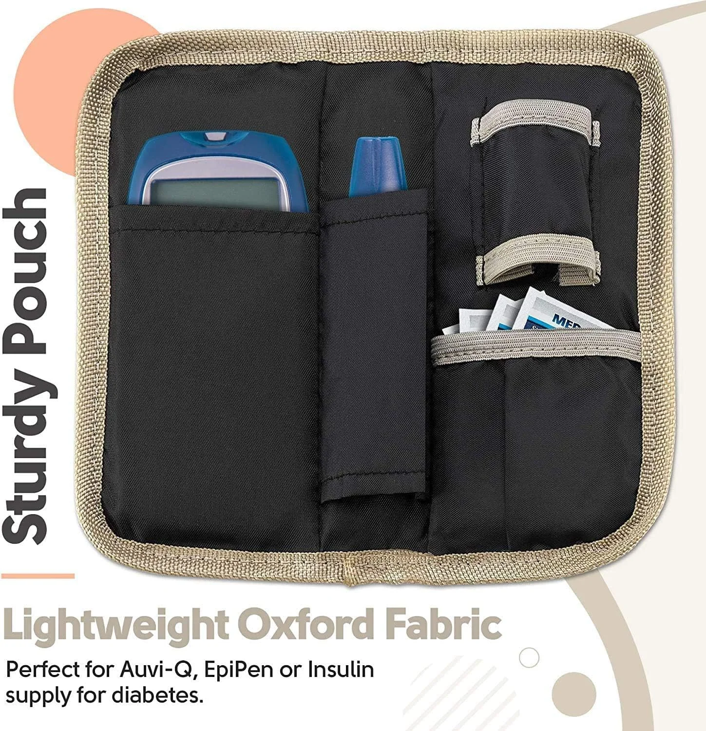 کیف خنک نگهدارنده انسولین - (بسته 2 عددی) کیف های عایق دار قابل حمل برای دیابت با 4 بسته یخ ژله ای، سازمان دهنده سبک و بادوام برای داروها و لوازم دیابت کیف خنک نگهدارنده انسولین - (بسته 2 عددی) کیف های عایق دار قابل حمل برای دیابت با 4 بسته یخ ژله ای، سازمان دهنده سبک و بادوام برای داروها و لوازم دیابت