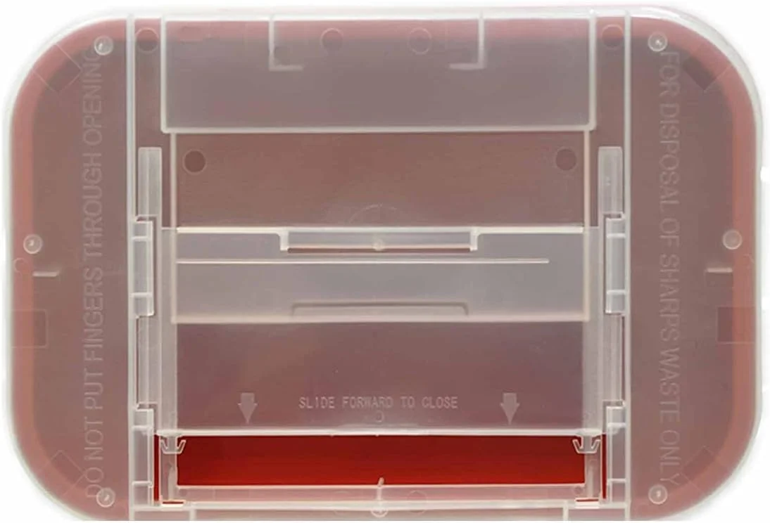 ظرف جمع آوری اشیاء تیز و برنده OakRidge Products، سایز 2 گالن، قرمز متوسط ظرف جمع آوری اشیاء تیز و برنده OakRidge Products، سایز 2 گالن، قرمز متوسط