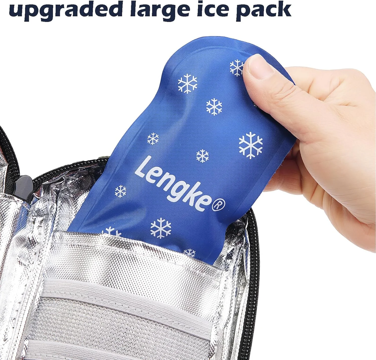 کیف خنک نگهدارنده دارو مسافرتی با 2 بسته یخ ژلهای، کیف دیابتی برای حمل دارو، لوازم عایق قابل حمل برای خنک نگه داشتن دارو (گل خاکستری) کیف خنک نگهدارنده دارو مسافرتی با 2 بسته یخ ژلهای، کیف دیابتی برای حمل دارو، لوازم عایق قابل حمل برای خنک نگه داشتن دارو (گل خاکستری)