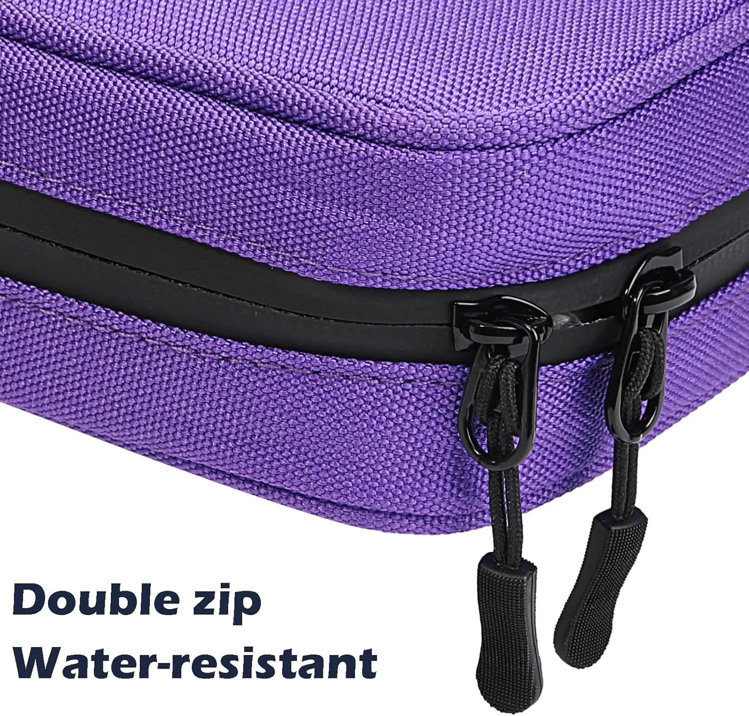 کیف خنک نگهدارنده دارو OVAKIA به همراه 2 بسته یخ ژله‌ای، کیف دیابتی برای حمل دارو، لوازم عایق قابل حمل برای خنک نگه داشتن دارو (بنفش)