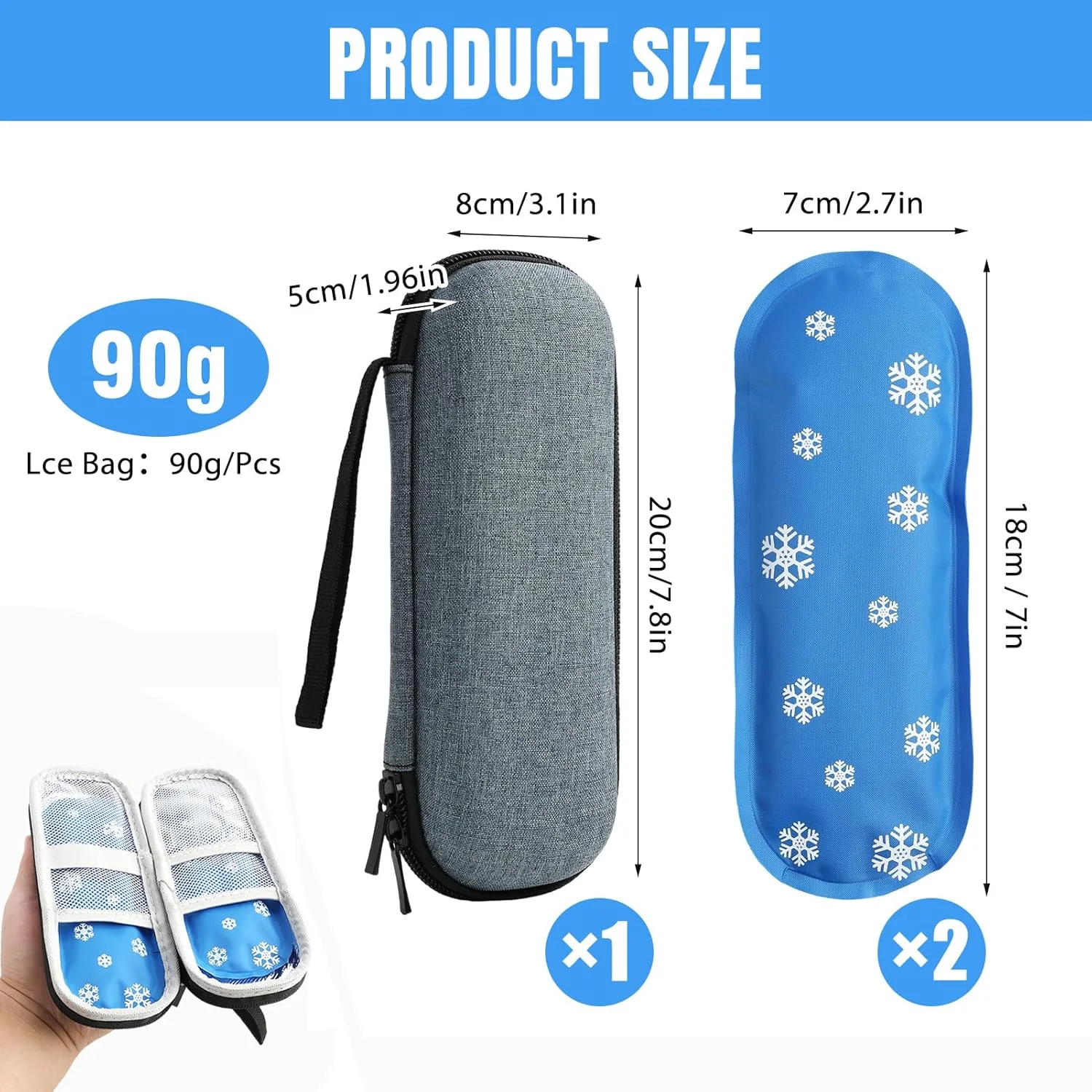 کیف خنک نگهدارنده انسولین، کیف قابل حمل قلم انسولین با 2 بسته یخ نایلونی، کیف عایق برای لوازم دیابتی، سازمان دهنده نگهداری دارو برای دیابتی ها کیف خنک نگهدارنده انسولین، کیف قابل حمل قلم انسولین با 2 بسته یخ نایلونی، کیف عایق برای لوازم دیابتی، سازمان دهنده نگهداری دارو برای دیابتی ها