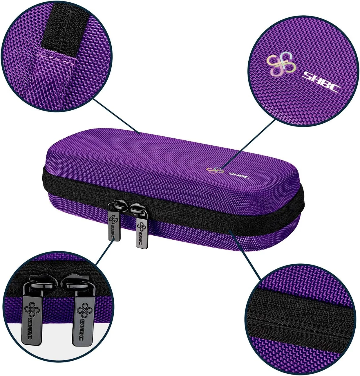 کیف خنک نگهدارنده انسولین SHBC، کیف عایق دار برای دارو با 2 بسته یخ کیف خنک نگهدارنده انسولین SHBC، کیف عایق دار برای دارو با 2 بسته یخ