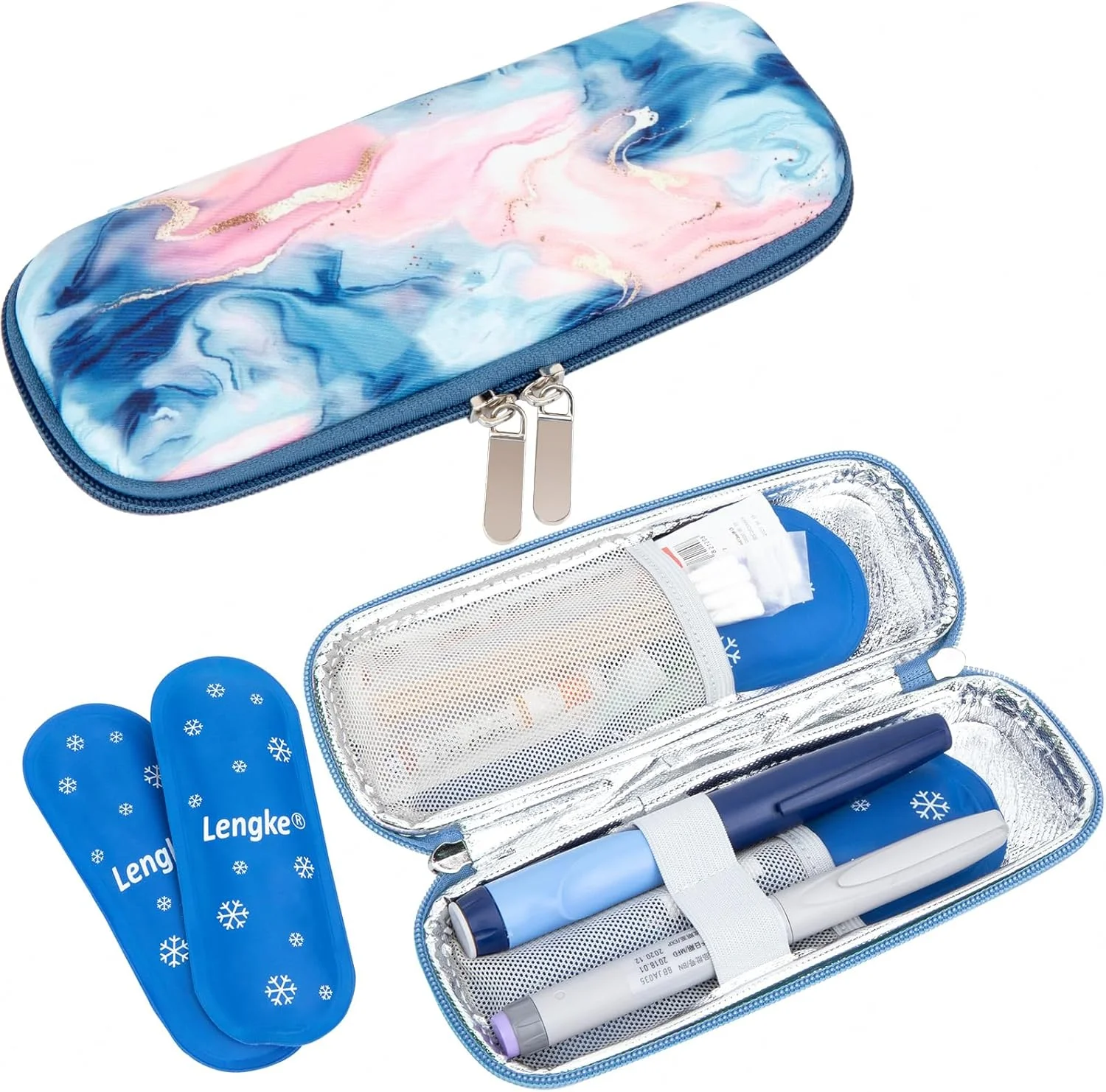 کیف خنک نگهدارنده انسولین سانمون مدل Y7 به همراه 2 بسته یخ نایلونی کیف خنک نگهدارنده انسولین سانمون مدل Y7 به همراه 2 بسته یخ نایلونی