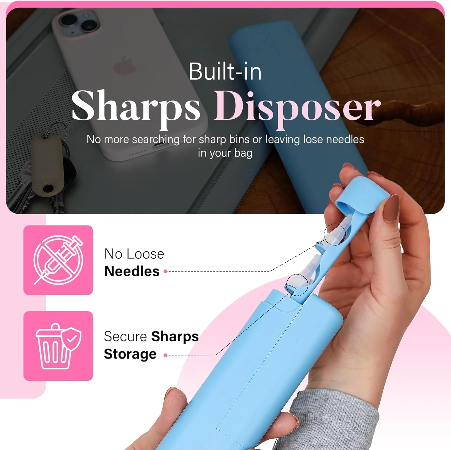 کیف خنک نگهدارنده انسولین STRAWBERRY & CO - دارای محفظه نگهداری سوزن و سازمان دهنده کنترل دما - مناسب برای نگهداری قلم های دیابتی، قلم های انسولین و سوزن ها - جمع و جور و ضد نشت کیف خنک نگهدارنده انسولین STRAWBERRY & CO - دارای محفظه نگهداری سوزن و سازمان دهنده کنترل دما - مناسب برای نگهداری قلم های دیابتی، قلم های انسولین و سوزن ها - جمع و جور و ضد نشت