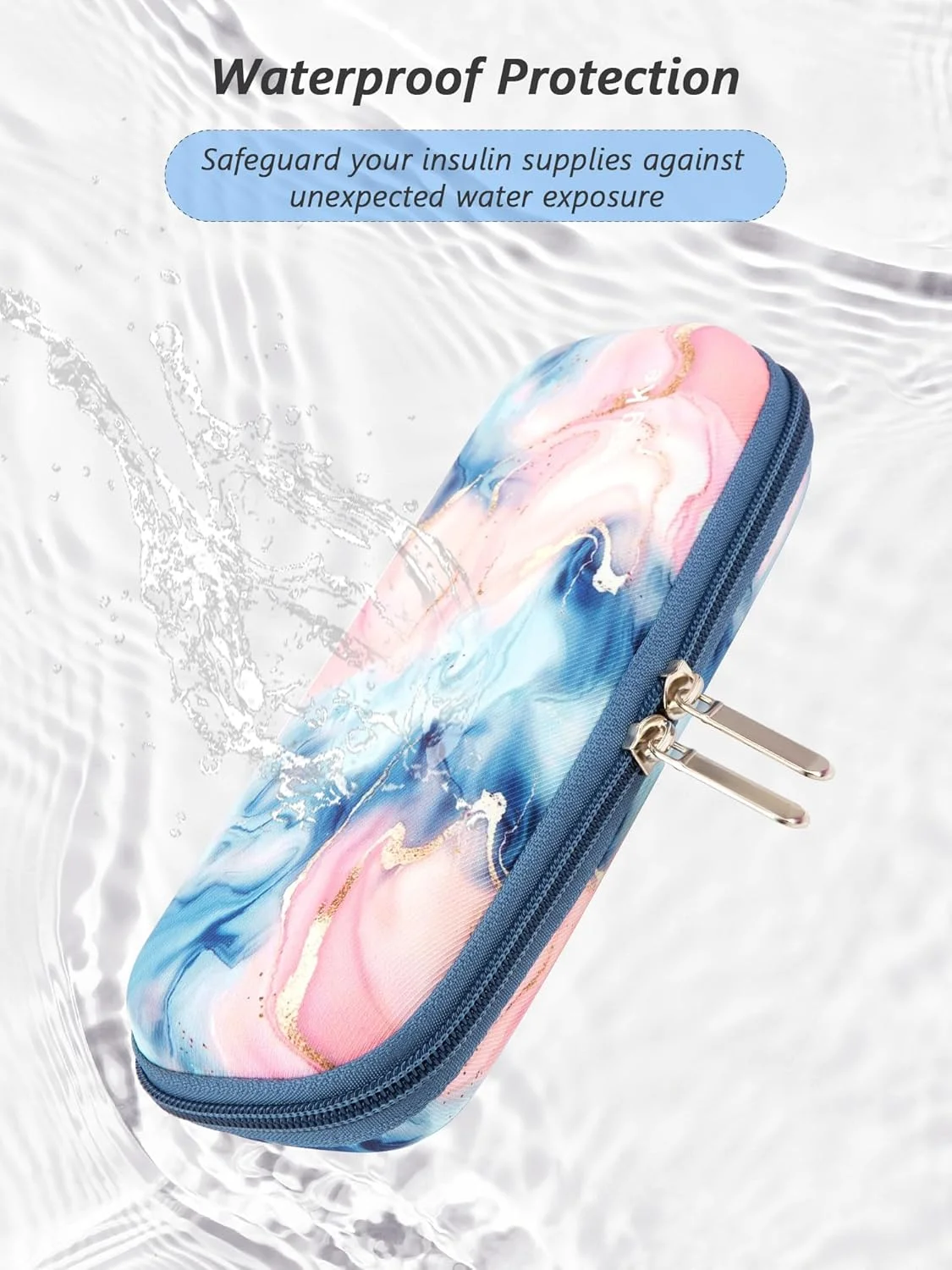 کیف خنک نگهدارنده انسولین سانمون مدل Y7 به همراه 2 بسته یخ نایلونی کیف خنک نگهدارنده انسولین سانمون مدل Y7 به همراه 2 بسته یخ نایلونی