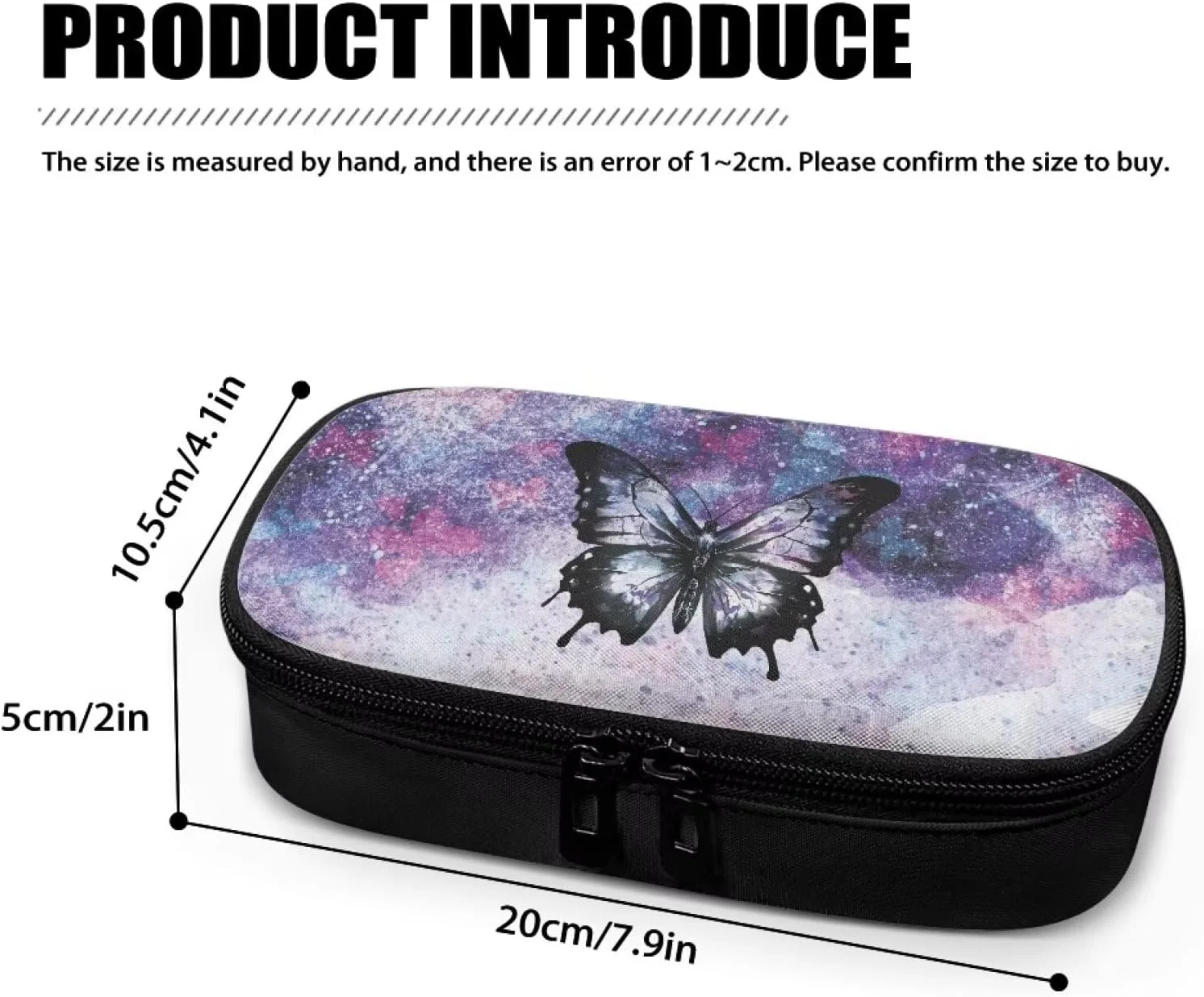 کیف خنک نگهدارنده انسولین طرح پروانه کهکشانی Suhoaziia با دسته جانبی، کیف خنک کننده قابل حمل عایق دیابتی برای قلم انسولین و لوازم دیابتی کیف خنک نگهدارنده انسولین طرح پروانه کهکشانی Suhoaziia با دسته جانبی، کیف خنک کننده قابل حمل عایق دیابتی برای قلم انسولین و لوازم دیابتی