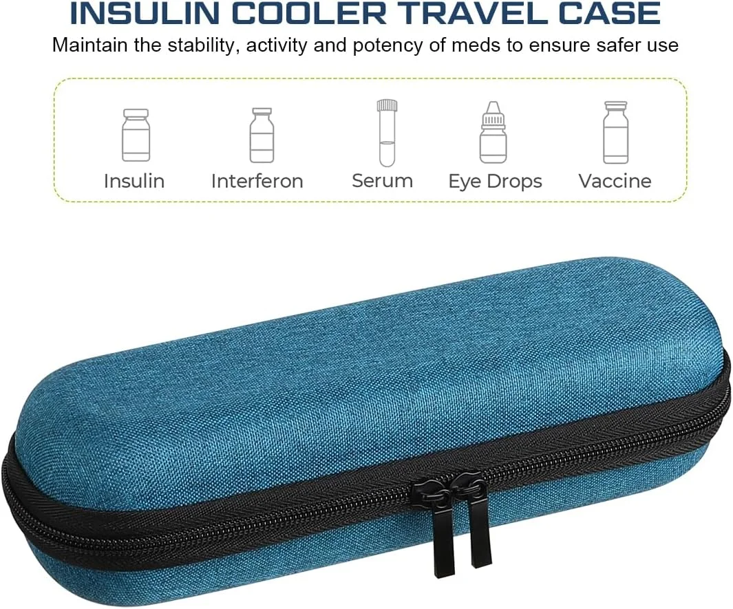 کیف خنک نگهدارنده انسولین با بسته یخ قابل استفاده مجدد، کیف عایق دیابتی، کیف خنک کننده قلم انسولین، سازمان دهنده خنک کننده عایق دارویی دیابتی کیف خنک نگهدارنده انسولین با بسته یخ قابل استفاده مجدد، کیف عایق دیابتی، کیف خنک کننده قلم انسولین، سازمان دهنده خنک کننده عایق دارویی دیابتی