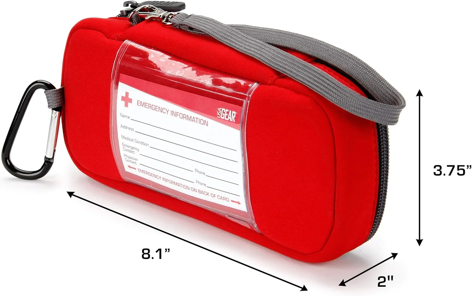 کیف پزشکی USA Gear - کیف حمل دارو، کیف مسافرتی سازمان دهنده دارو، کیف عایق بندی شده با کارت اضطراری و بند مچی سازگار با قلم های انسولین، دستگاه استنشاقی، کیسه های یخ، سرنگ ها و موارد دیگر کیف پزشکی USA Gear - کیف حمل دارو، کیف مسافرتی سازمان دهنده دارو، کیف عایق بندی شده با کارت اضطراری و بند مچی سازگار با قلم های انسولین، دستگاه استنشاقی، کیسه های یخ، سرنگ ها و موارد دیگر