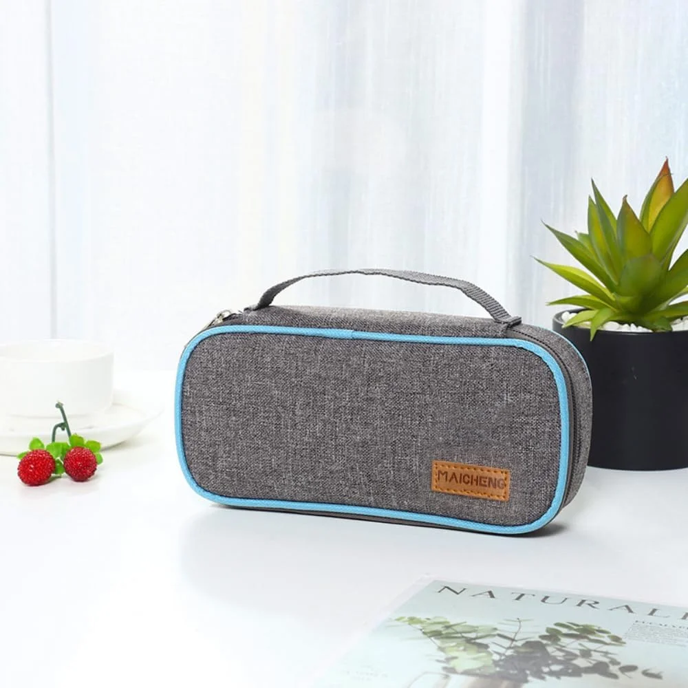 کیف خنک کننده انسولین، کیف دارو، کیف خنک کننده مسافرتی، کیف یخ قابل حمل آکسفورد برای قلم انسولین و داروی انسولین، نگهداری خنک با 2 بسته یخ خنک کننده کیف خنک کننده انسولین، کیف دارو، کیف خنک کننده مسافرتی، کیف یخ قابل حمل آکسفورد برای قلم انسولین و داروی انسولین، نگهداری خنک با 2 بسته یخ خنک کننده