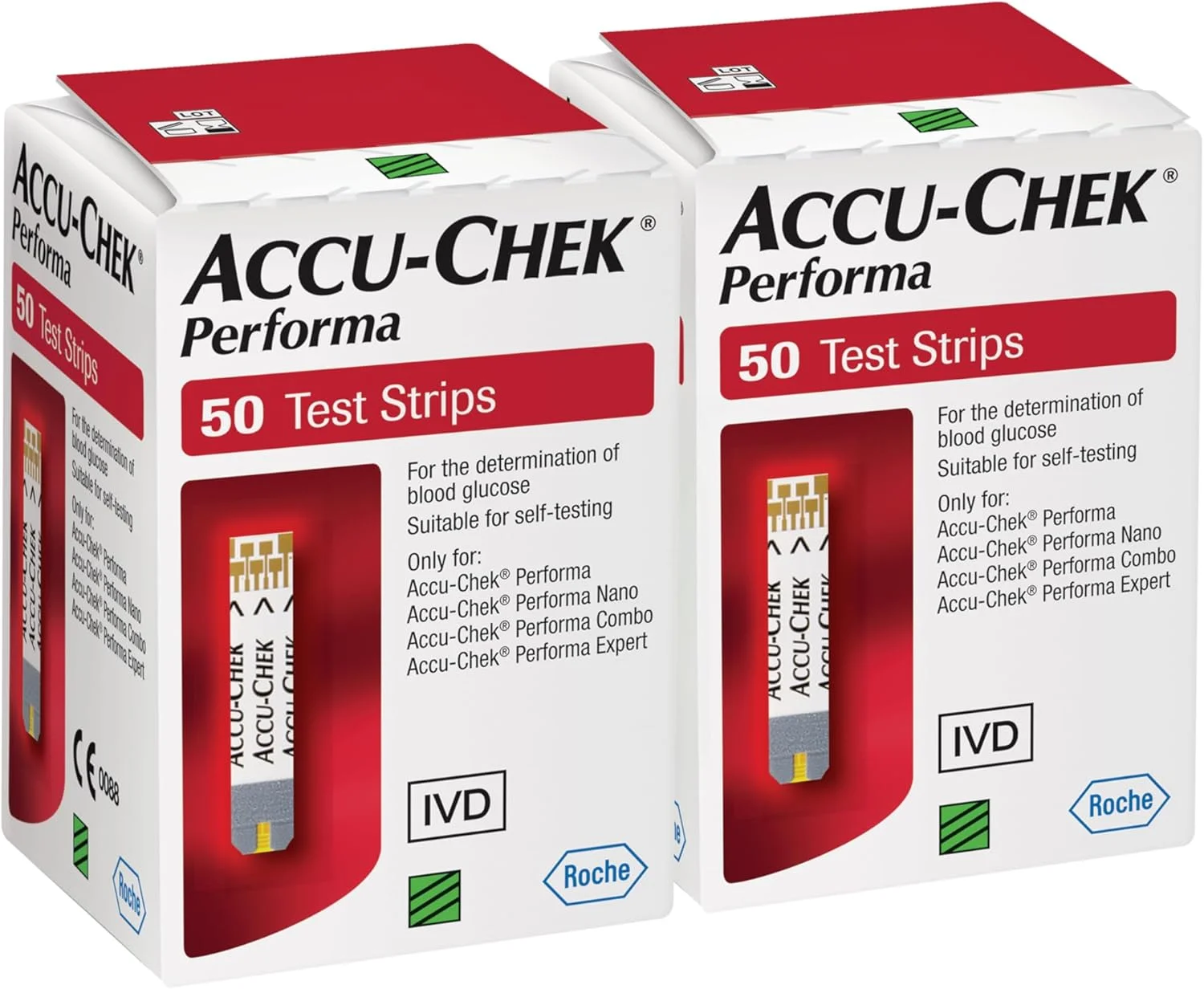 دستگاه تست قند خون آکیو چک پرفرما بسته 2 عددی دستگاه تست قند خون آکیو چک پرفرما بسته 2 عددی