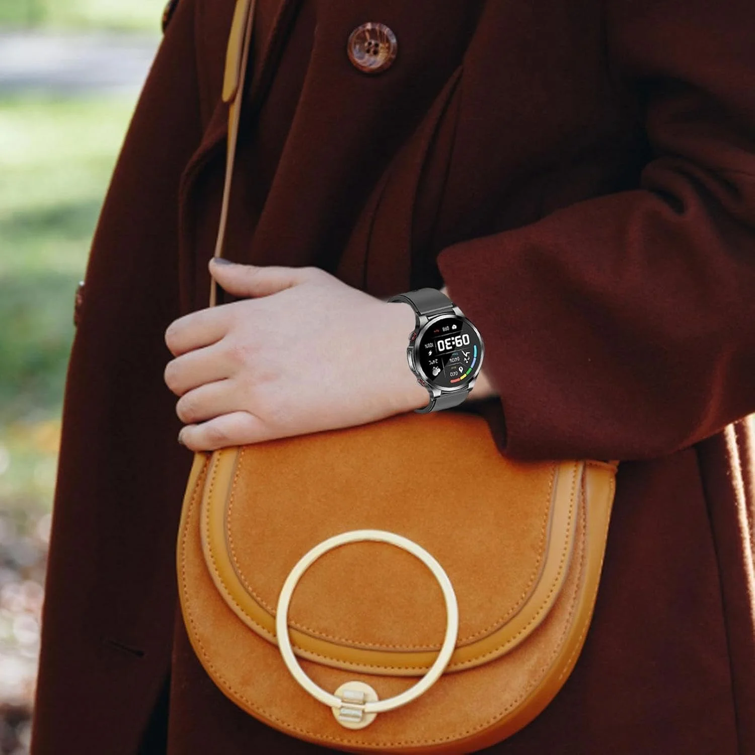 ساعت پایش قند خون - ساعت هوشمند تست غیرتهاجمی قند خون، ردیاب تناسب اندام، صفحه نمایش 1.32 اینچی برای پایش اکسیژن خون و خواب، ساعت فشار خون W11 ساعت پایش قند خون - ساعت هوشمند تست غیرتهاجمی قند خون، ردیاب تناسب اندام، صفحه نمایش 1.32 اینچی برای پایش اکسیژن خون و خواب، ساعت فشار خون W11