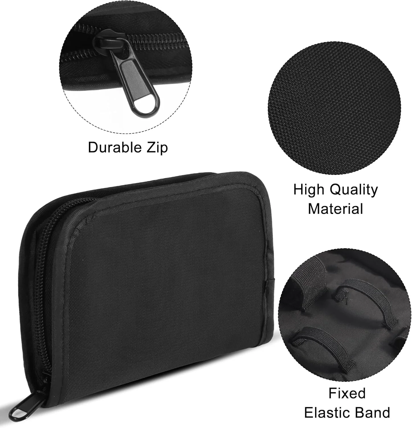 کیف لوازم دیابت GENCAM، کیت حمل و سازماندهی لوازم دیابت، کیف قابل حمل کیت تست دیابت، کیف نگهداری دستگاه قند خون