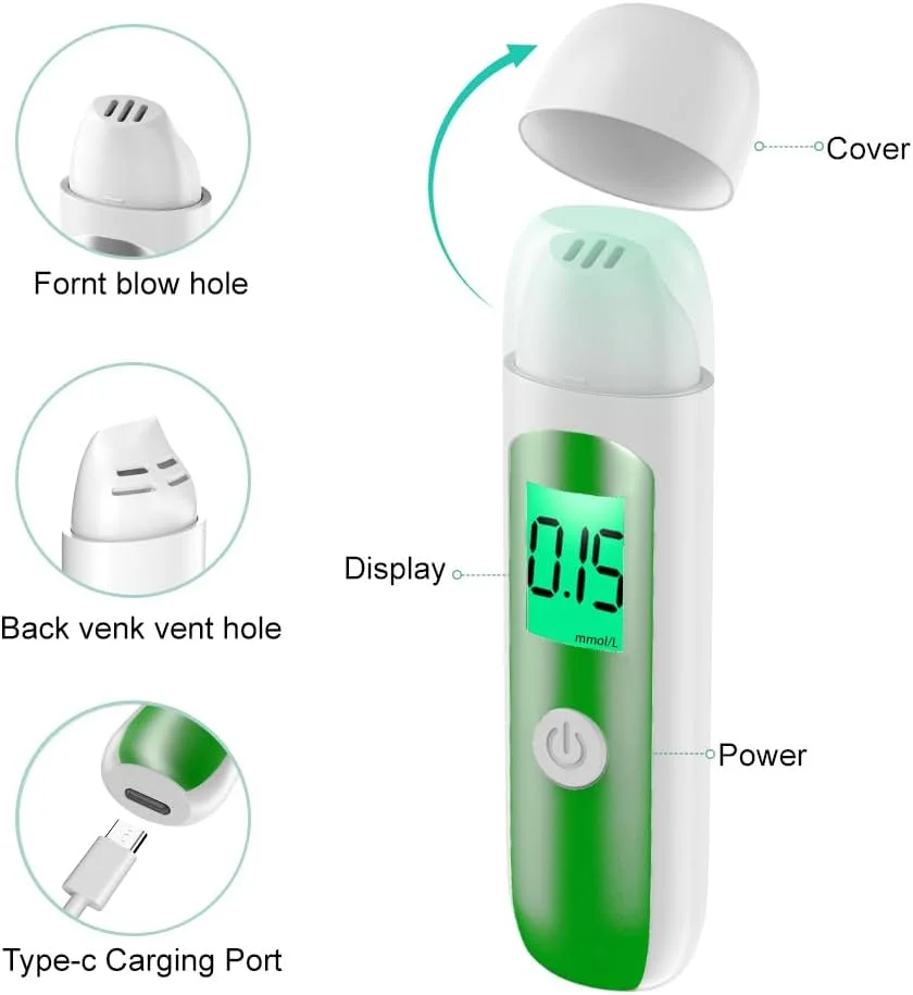 دستگاه اندازه گیری میزان کتون برای سنجش سطح کتون، نظارت بر متابولیسم چربی و سطح تناسب اندام کتوز (mmol/L)