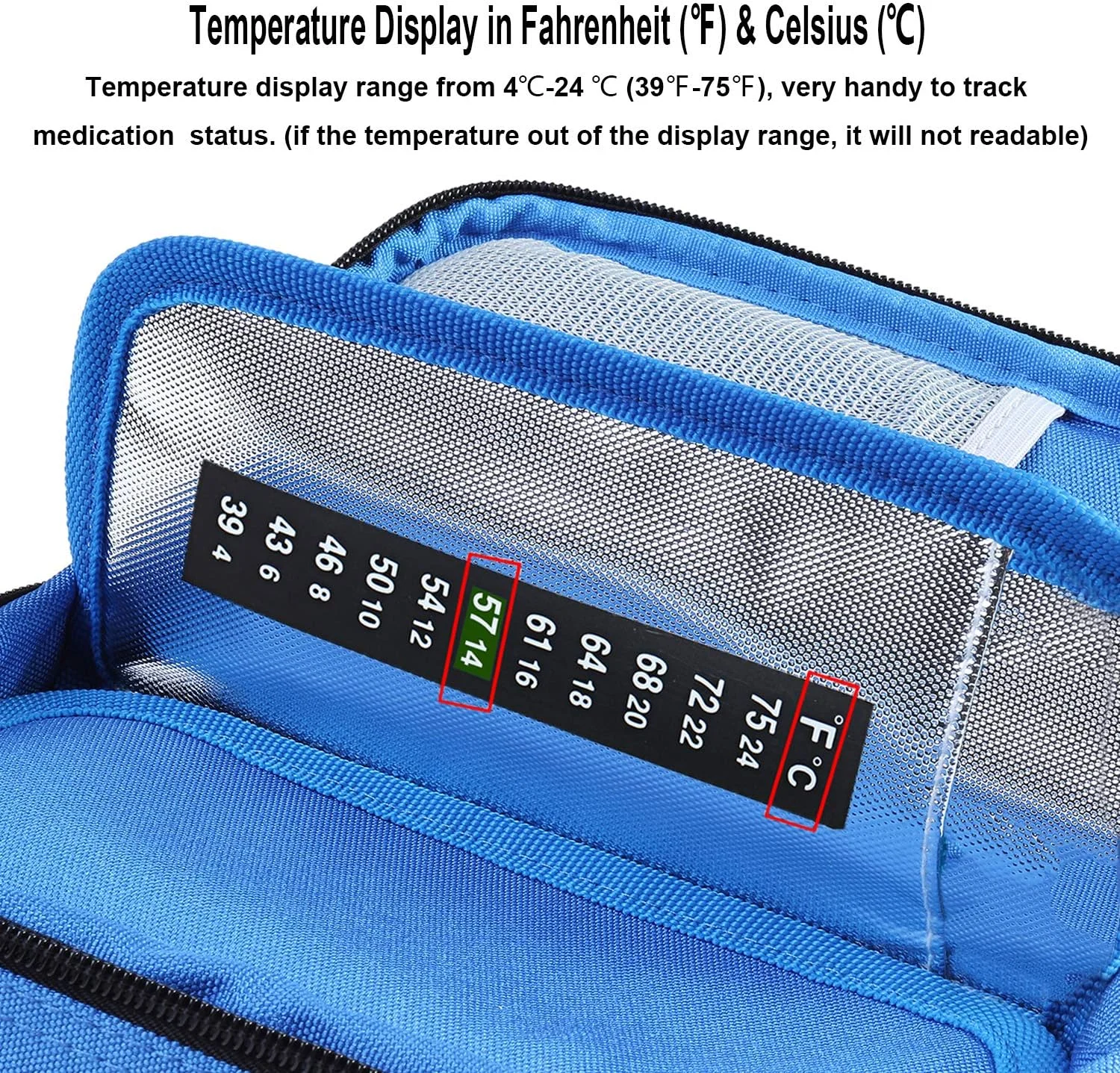 کیف خنک نگهدارنده دارو آکسفورد با 2 کیسه یخ برای داروهای دیابتی کیف خنک نگهدارنده دارو آکسفورد با 2 کیسه یخ برای داروهای دیابتی