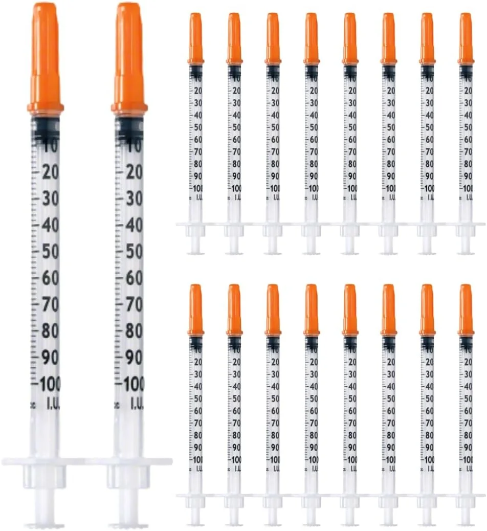 ۱۰۰ عدد لوله پلاستیکی ۱ میلی لیتر/سی سی 27G (0.4 x 12.7 میلی متر) ابزار اندازه گیری چند منظوره بسته بندی شده جداگانه (27G 1/2") ۱۰۰ عدد لوله پلاستیکی ۱ میلی لیتر/سی سی 27G (0.4 x 12.7 میلی متر) ابزار اندازه گیری چند منظوره بسته بندی شده جداگانه (27G 1/2")