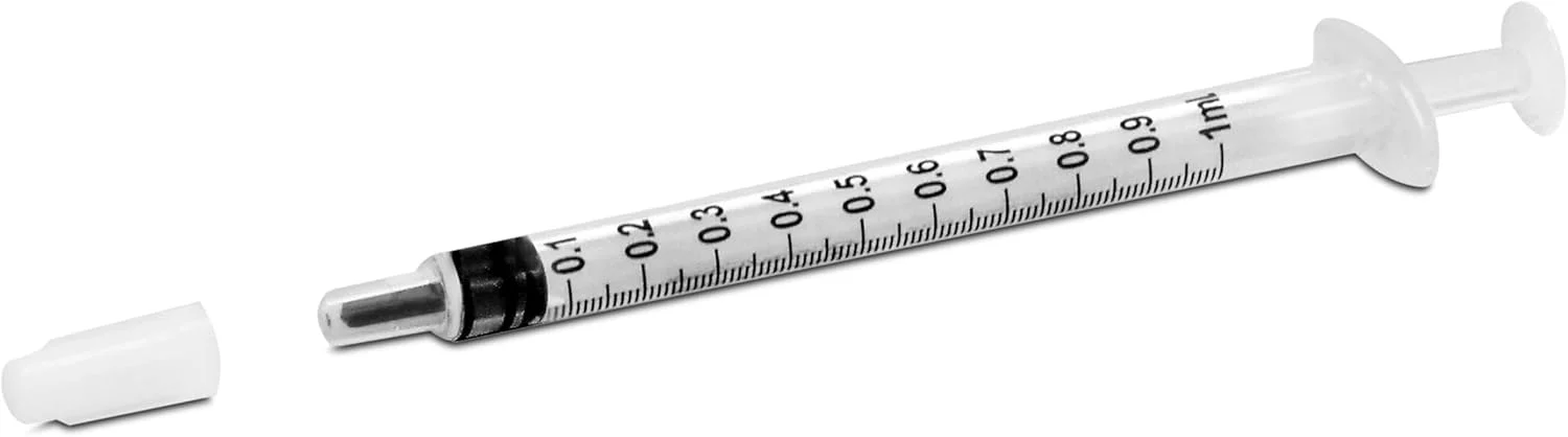 سرنگ ۱ میلی لیتری BRANDZIG با درپوش (بسته ۱۰۰ عددی) | پخش کننده خوراکی بدون سوزن، نوک لغزنده لوئر | قطره چکان دارو با بسته بندی جداگانه برای نوزادان و حیوانات خانگی سرنگ ۱ میلی لیتری BRANDZIG با درپوش (بسته ۱۰۰ عددی) | پخش کننده خوراکی بدون سوزن، نوک لغزنده لوئر | قطره چکان دارو با بسته بندی جداگانه برای نوزادان و حیوانات خانگی