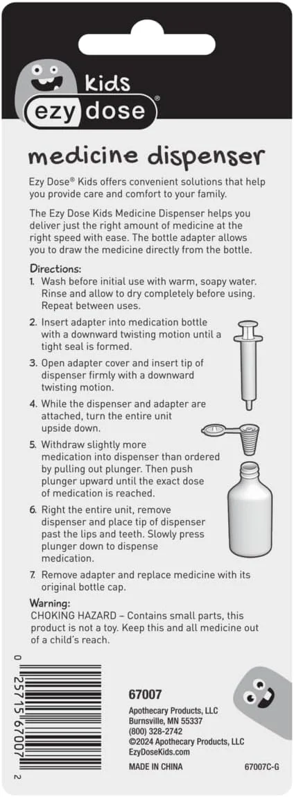 سرنگ خوراکی داروخانه ای 2 قاشق چای خوری با KORC 6/72 سرنگ خوراکی داروخانه ای 2 قاشق چای خوری با KORC 6/72