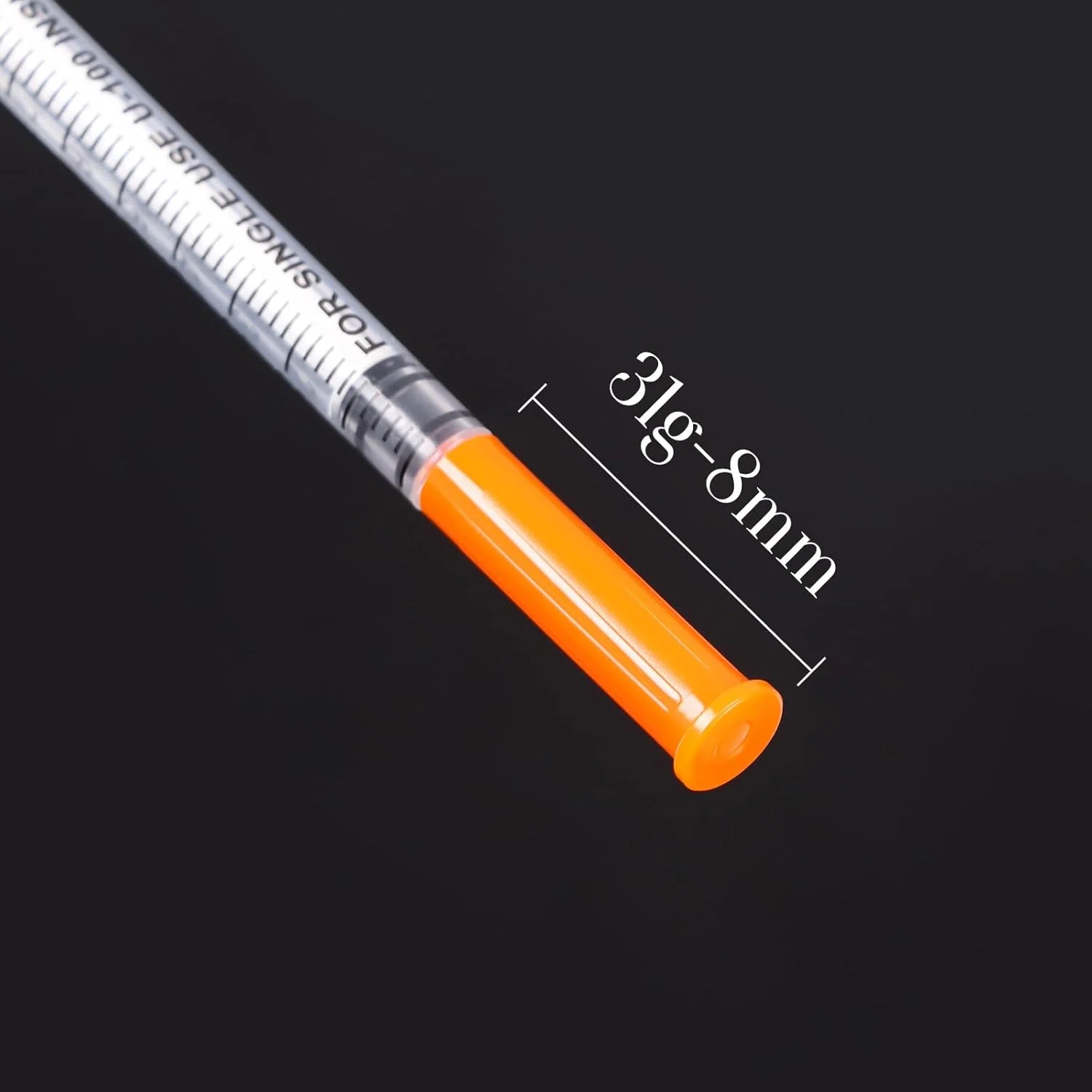 بسته 20 عددی ابزار اندازه گیری و توزیع چند منظوره 1 میلی لیتری (31G 8mm) | کنترل دقیق مایعات برای تزئین کیک، تغذیه حیوانات خانگی و لوازم صنایع دستی - بسته بندی جداگانه