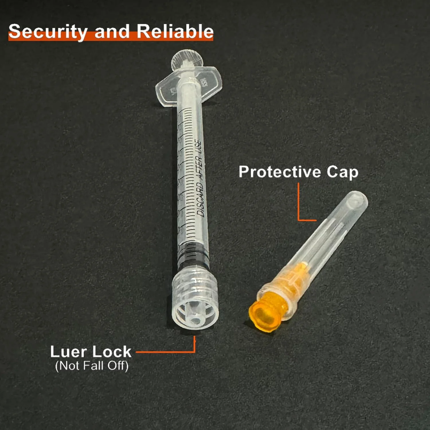 داون فلاور، بسته 100 عددی سرنگ 1 میلی لیتری، لوازم آزمایشگاهی با گیج 25 و طول 1 اینچ، بسته بندی تکی داون فلاور، بسته 100 عددی سرنگ 1 میلی لیتری، لوازم آزمایشگاهی با گیج 25 و طول 1 اینچ، بسته بندی تکی