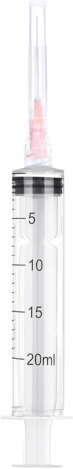 سرنگ پلاستیکی 1 میلی لیتری HaBeuniver H.B - سرنگ بسته بندی شده تکی برای آزمایشگاه های علمی، تغذیه حیوانات خانگی، اپلیکاتور روغن یا چسب (بسته 12 عددی) 20 میلی لیتر DL-20HS 12 سرنگ پلاستیکی 1 میلی لیتری HaBeuniver H.B - سرنگ بسته بندی شده تکی برای آزمایشگاه های علمی، تغذیه حیوانات خانگی، اپلیکاتور روغن یا چسب (بسته 12 عددی) 20 میلی لیتر DL-20HS 12